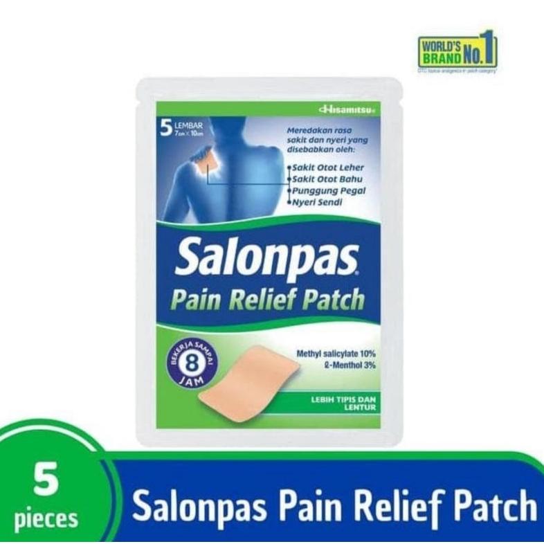 SALONPAS Pain Relief Patch Relief Koyo Pereda Nyeri SALONPAS