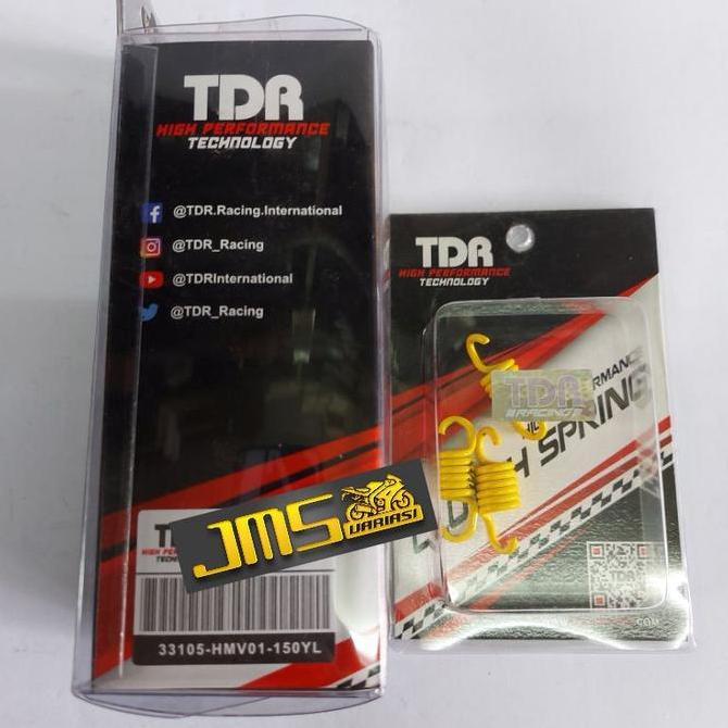 per cvt plus per kampas ganda tdr racing original 1000/1500 rpm set mio beat karbu beat fi vario110/