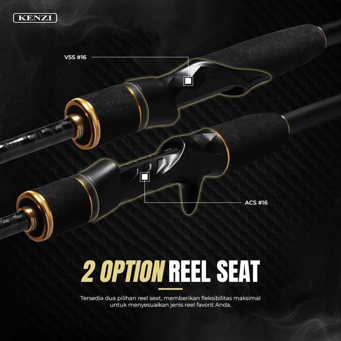 JORAN KENZI SEAGLE 602 702 Ultralight Spinning Baitcasting 180cm 210cm Solid Carbon Fuji Guides 2-6l