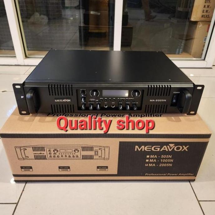 Professional Power Amplifier Megavox MA - 2005N 4000 Watt USB MP3 Bluetooth