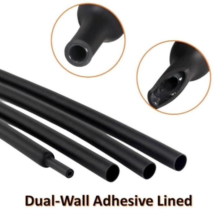 TERLARIS HEAT SHRINK GLUE TUBE / DUAL WALL HEAT SHRINK SIZE : 25.4 MM