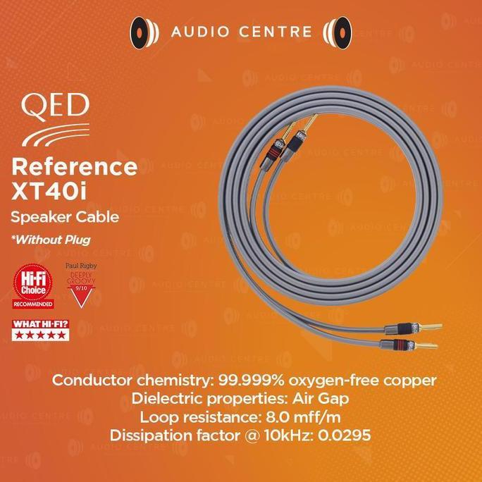 QED Reference XT40i Speaker Cable harga permeter tanpa Banana Plug
