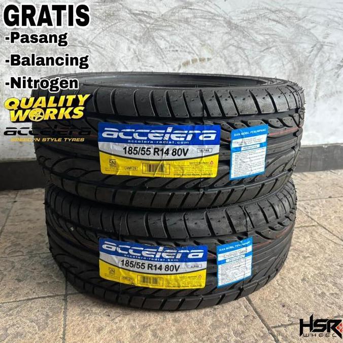TERMURAH - Ban Ceper Ring 14 Accelera Alpha 185 55 R14 Ban Mobil  185/55 R14