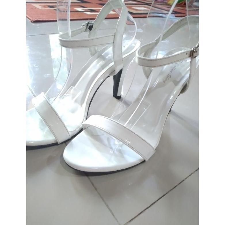 BIG PROMO Wikasa_03 Heels wdy futry sandal wanita cantik hak tinggi 9cm black mocca size 33/42