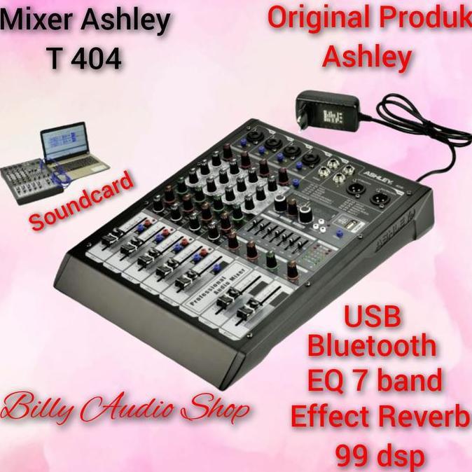 Mixer Ashley 404i / Mixer Audio Ashley 404i 4 channel,USB, Bluetooth