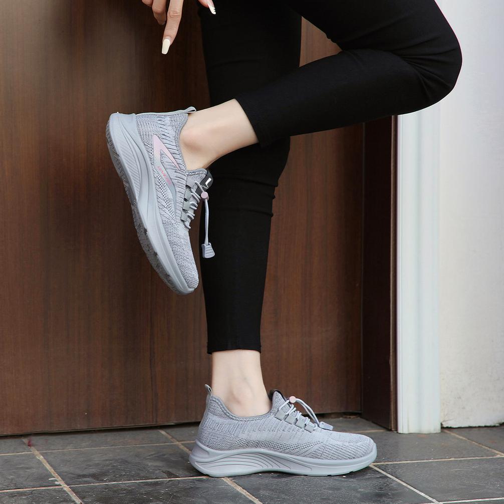 CUCI GUDANG LYT WONWOO SEPATU SNEAKERS WANITA IMPORT SEPATU RAJUT WANITA LV0369