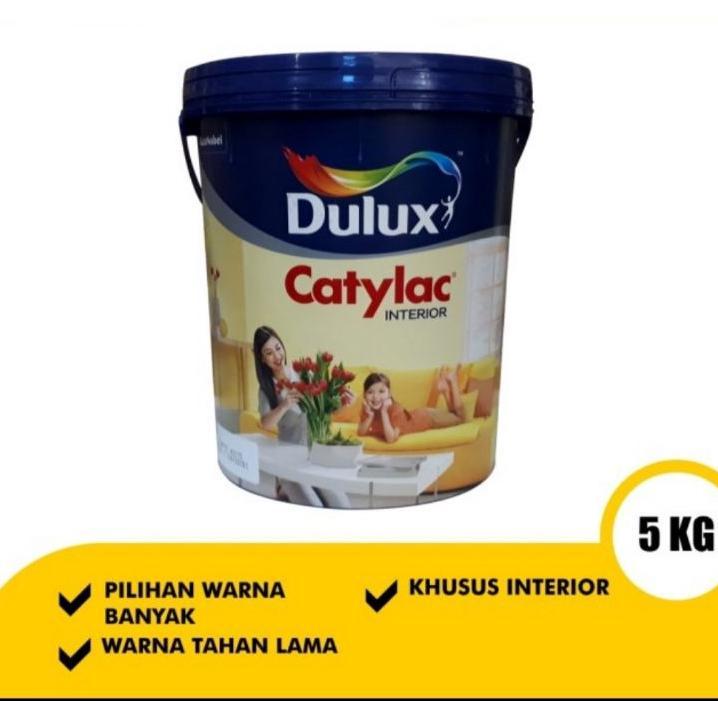 Cat Tembok Dinding Rumah Dulux Catylac Interior 5 Kg