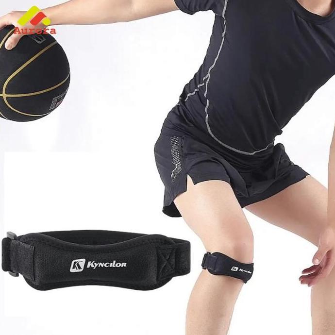 JIDZRUN Knee Support Lurus Knee Pad Pelindung Lutut Dengan Fitur Compression Patella Cocok Untuk Sak