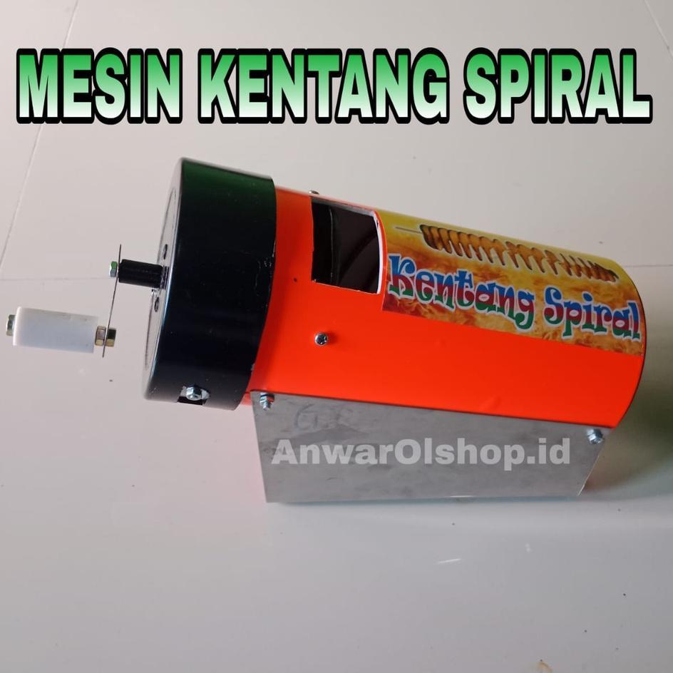 Mesin Kentang Spiral Ukuran 4" Multifungsi //Mesin Kentang Ulir// Mesin Kentang Spiral