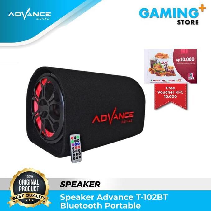 Speaker Advance T-102 / T102 BT ( Subwoofer + Bluetooth + Bass )