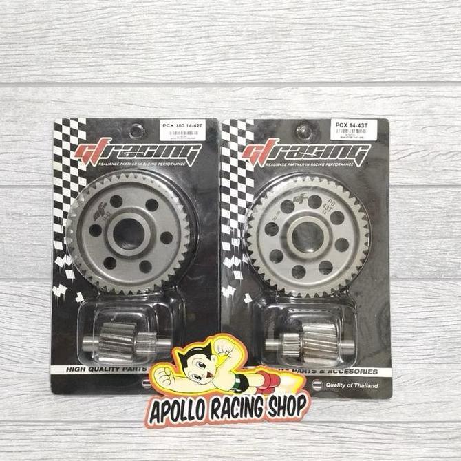 GIGI RASIO GF RACING VARIO 125 / VARIO 150 / PCX 150 CBU 14/42 14/43 Original