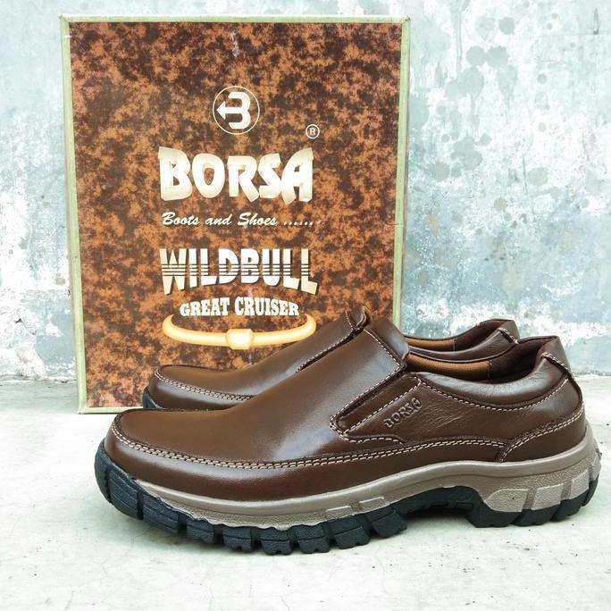 Sepatu Kulit Borsa Caliber 2 Nuss- Orinal Leather Shoes
