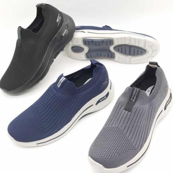 Sepatu Pria Skechers Go Walk Arch Fit Iconic Orinal
