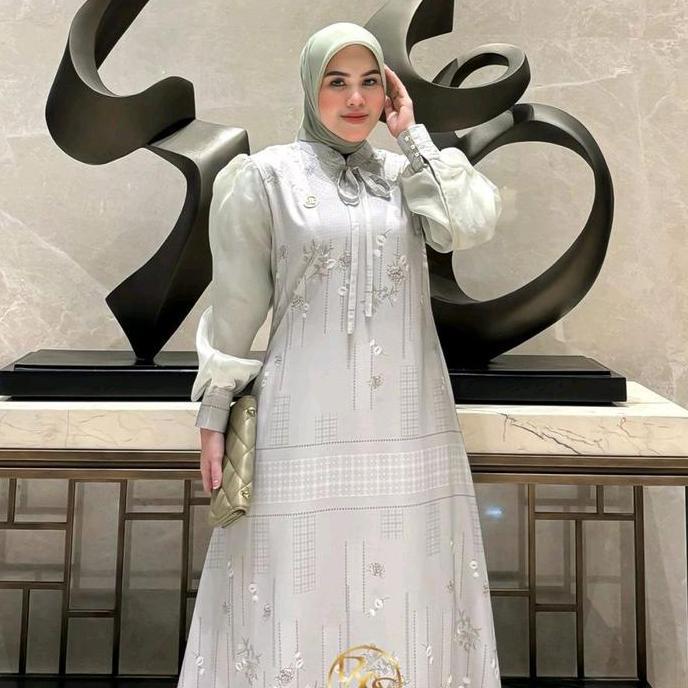 NADIRA Dress Pesta Elegan Gamis Terbaru by Madinah Ras