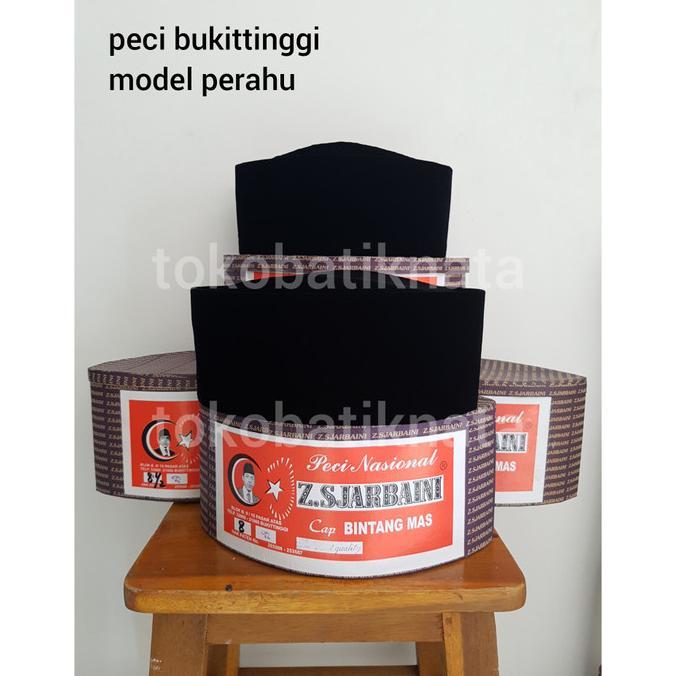 peci bukittinggi songkok nasional cap BINTANG MAS, Z SJARBAINI