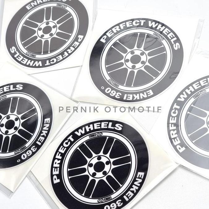 ENKEI RPF1 360 STICKER PERFECT WHEEL RIM SHAPE RPF ORIGINAL JAPAN STIKER ASLI GENUINE KHUSUS
