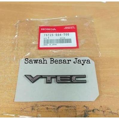Emblem Logo Vtec Honda Jazz Gd3 City Gd8 2003 2004 2005 2006 2007 2008 . City Z 1999-2002 . Civic Es