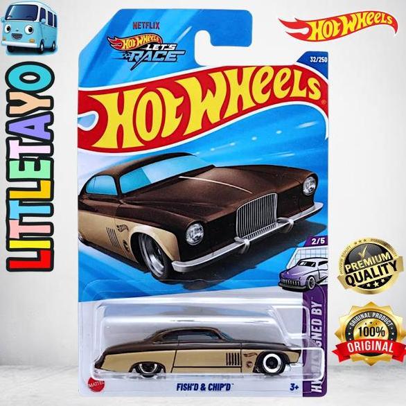 Hot Wheels Fish D & Chip D Diecast Mobil Muscle Classic