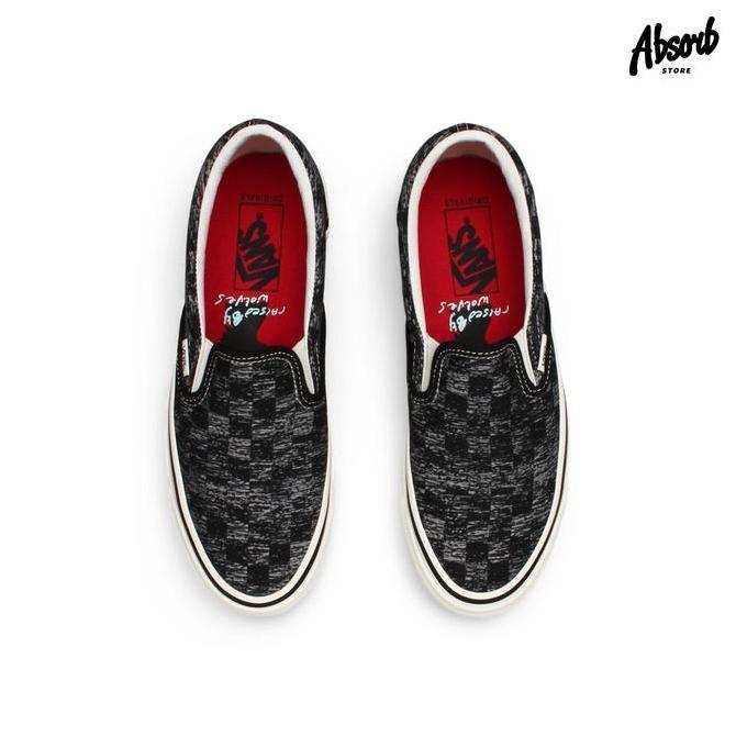Vans Vault OG Classic Slip-On LX x Jim Goldberg (TV Static)