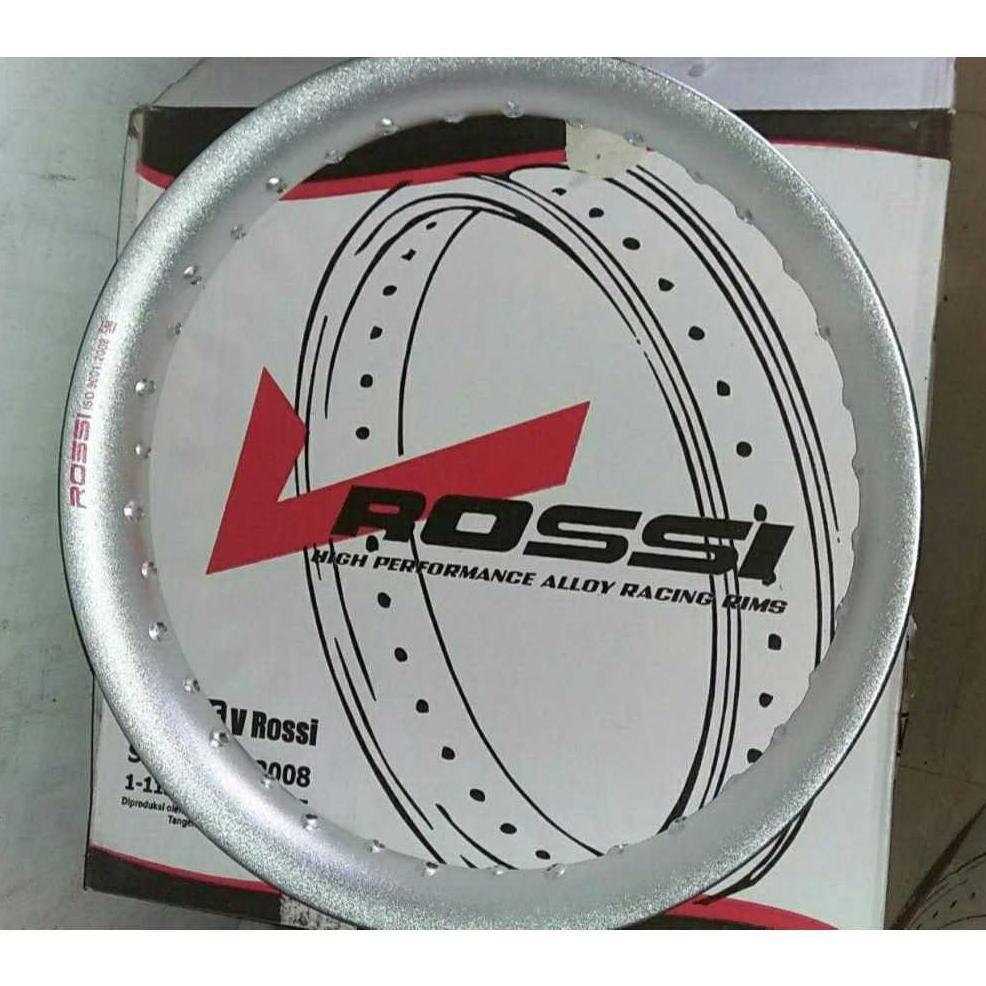Velg Rossi U Shape Silver Kulit Jeruk 185-17
