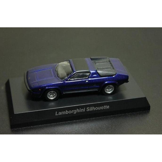 Kyosho 1/64 Lamborghini Silhouette Biru Loose