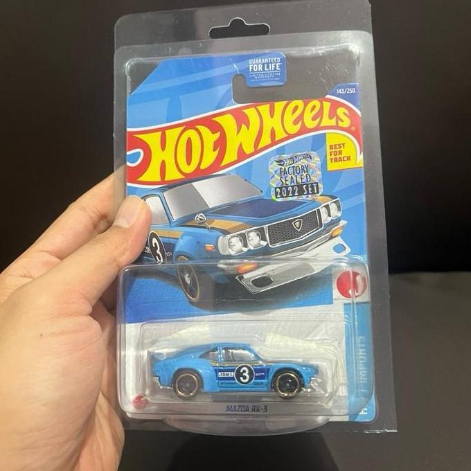 Hot Wheels Mazda RX-3 Blue Recolor Kmart Exclusive FS 2022 Factory Sealed