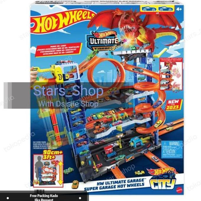 Hot Wheels City Ultimate Garage Super Garage Dragon Track Original