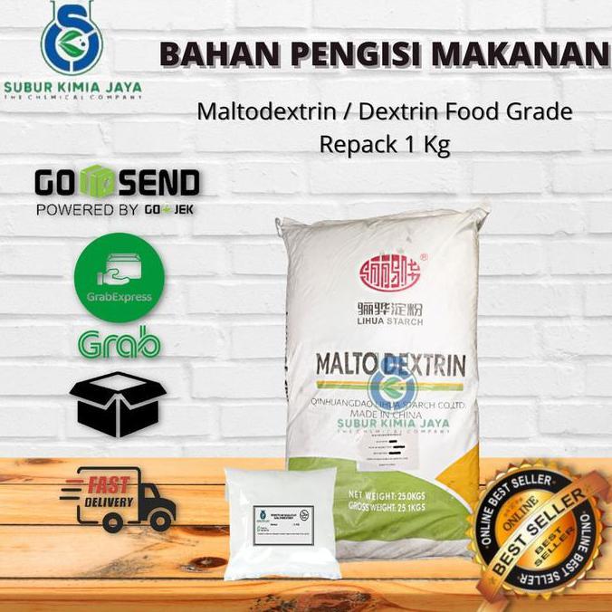 Dextrin / Maltodextrin 1 Kg / Perenyah / Destrin Putih