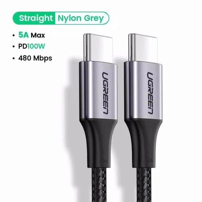 Nect- Ugreen Kabel Usb C To Usb C 5A 100 Tt Ugreen Kabel Usb C Pd Charging