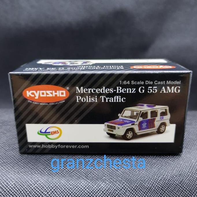 KYOSHO MERCEDES BENZ G55 AMG POLISI RAYA