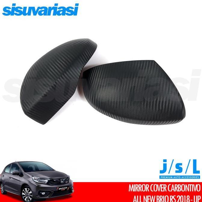 BRIO RS 2018 2019 2020 2021 2022 AKSESORIS MIRROR COVER SPION JSL SPESIAL