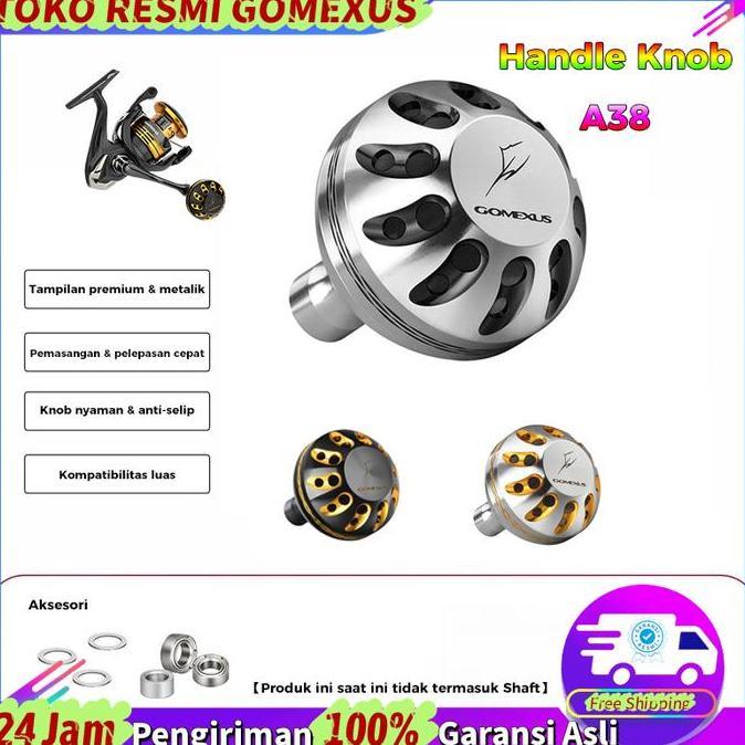 In stockGomexus Handle Knob 35-41mm Joran BC pancing alat pancing set knop Stradic Daiwa Lexa shiman