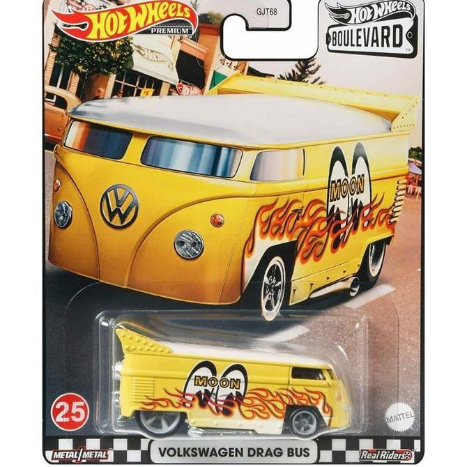 Volkswagen VW Drag Bus Mooneyes Hot Wheels Boulevard Premium 2021