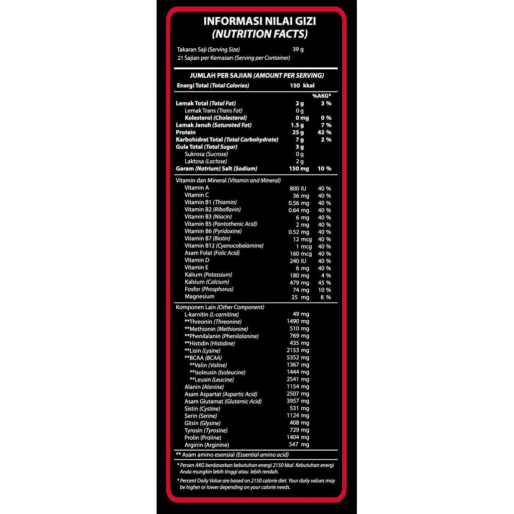 Kerenabis- L-Men Lmen Platinum Susu Whey Protein 800 Gram 24 Serving