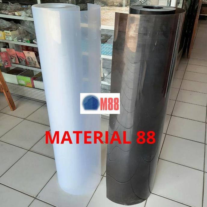 Homeme- Fiber Plastik Polos Penutup Pintu Pagar