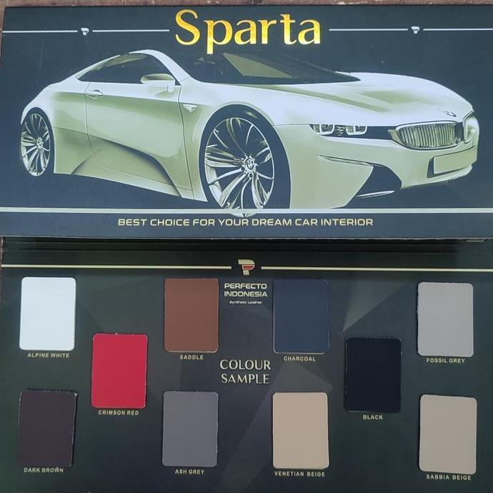 Bahan Nappa Leather Sparta meteran