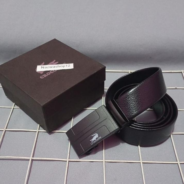 Ikat Pinggang Kulit Ikat Pinggang Otomatis_Gratis Box Ikat Pinggang Rell Ikat Pinggang Kerja.