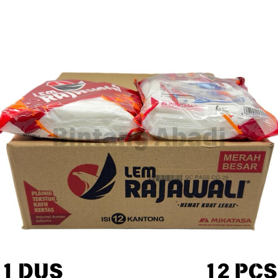 Lem Rajawali Putih 1 Dus [12Pcs] / Lem Rajawali 850Gr 1 Dus Isi 12Pcs