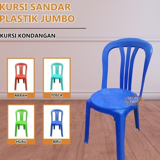 Kursi Sandar Besar - Kursi Kondangan / Kursi Pesta Susun / Kursi Plastik