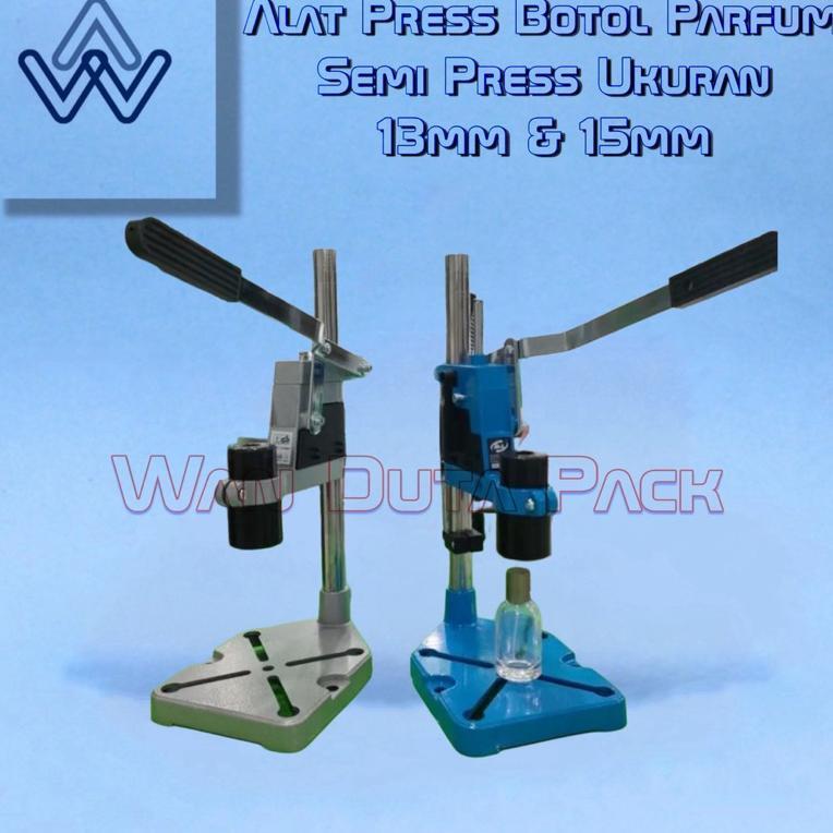 Alat Press Untuk Botol Parfum Semi Press Model Duduk Ukuran 13Mm & 15Mm Termurah
