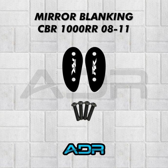 Promo Mirror Blanking Honda CBR 1000RR Fireblade 08-11 / Penutup Spion Diskon