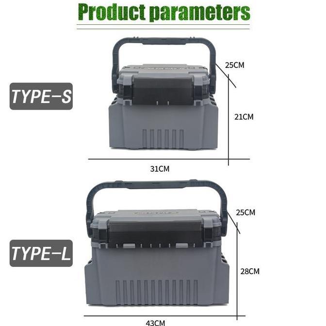 Pesce- Tackle Box Pancing / Storage Box Pancing / Kotak Pancing