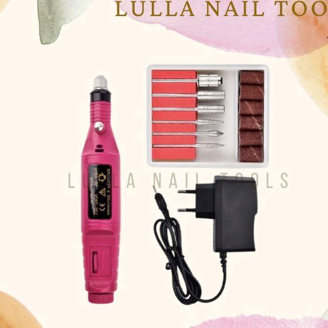 Kikir Elektrik Nail Drill Kikir Kuku Elektrik