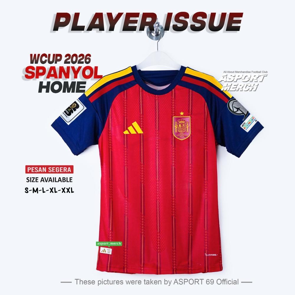 JERSEY SPANYOL HOME 2026 PI PLAYER ISSUE PILDUN
