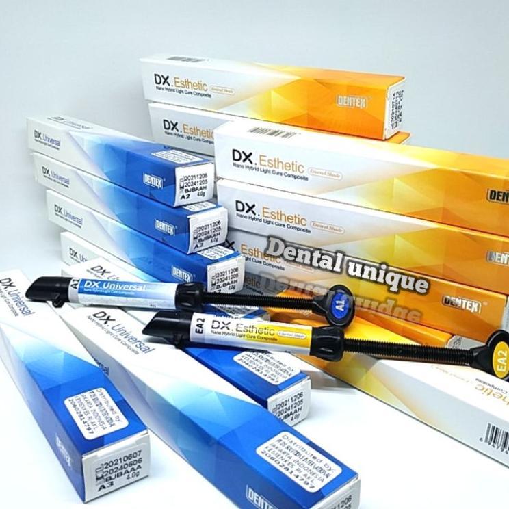 Composite Dentex A1 /A2 /A3 Composite Lem Behel Komposit Tambalan Composit Esthetic / Universal