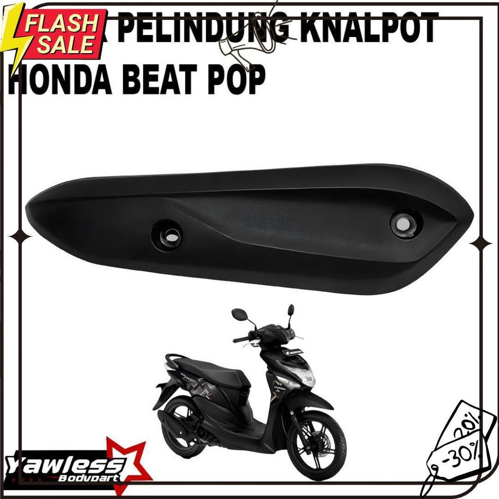 Cover Tameng Knalpot Honda Beat Pop Tutup Tameng Beat Pop Cover Knalpot Beat Pop 6.6