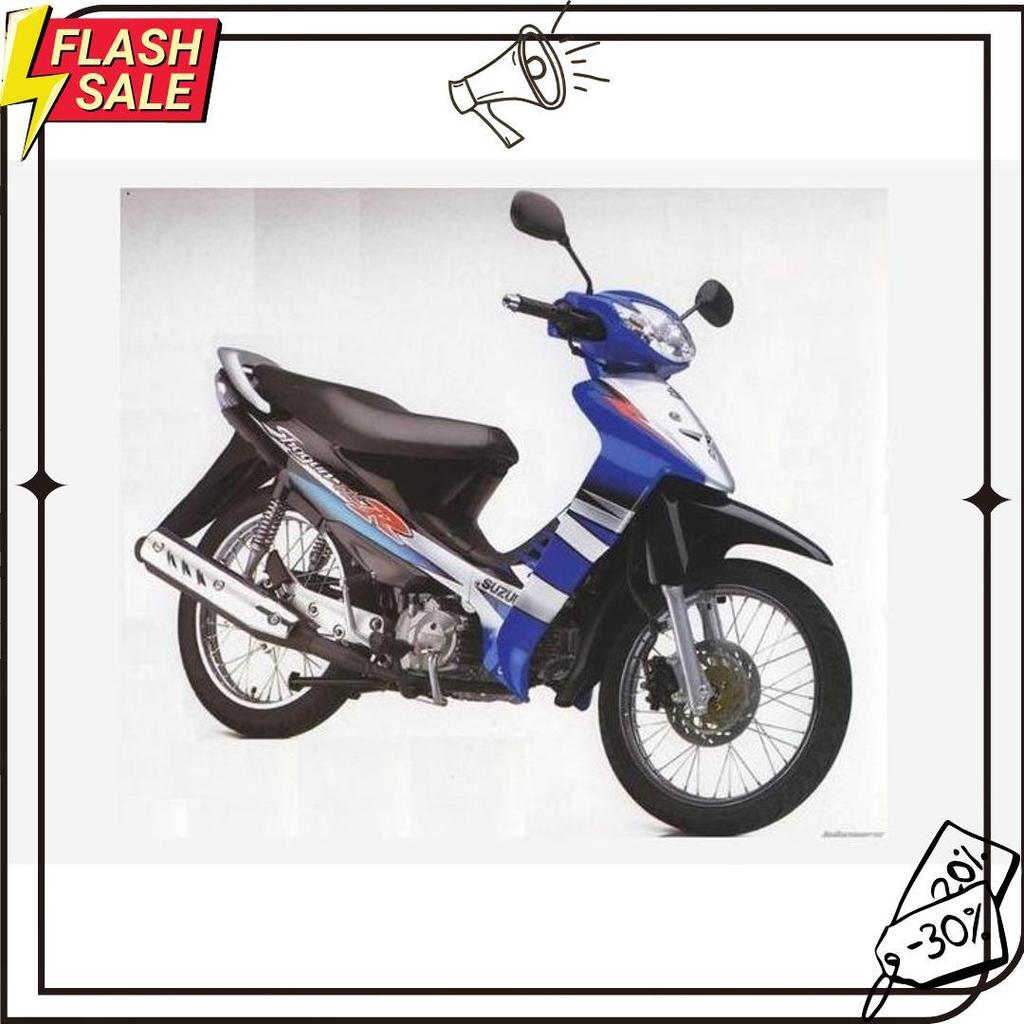 Batok Shogun 125 Biru Plus Reflektor Shogun 125 R / Batok Shogun 125 R Biru Flash Sale