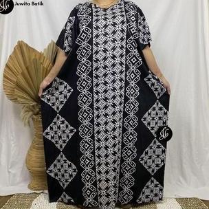 Vestito- Juwita Batik - Daster Kalong Jumbo Ld 150 Pj 130 Bahan Tebal - Daster Lowo Jumbo