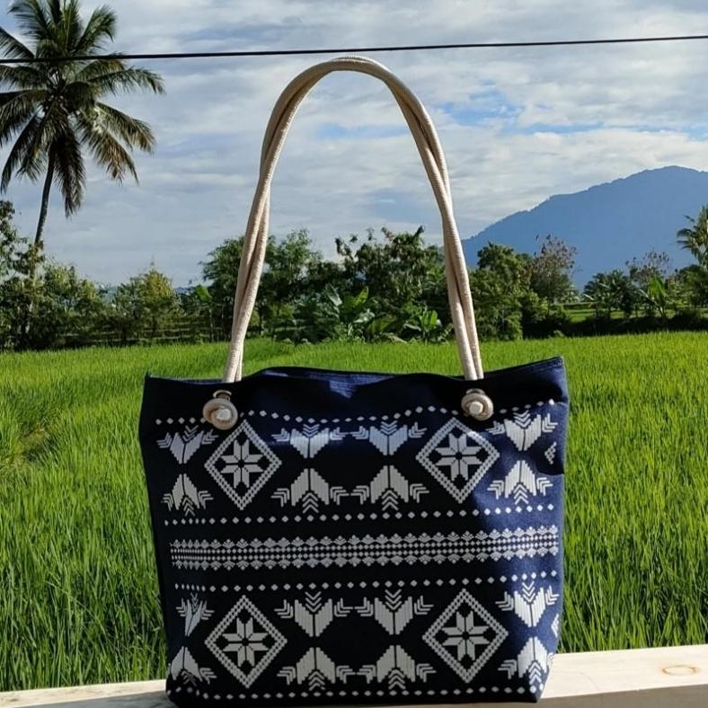 PALING DICARI Tas Wanita terbaru Totebag motif hijab Tote Bag Tali Sumbu Totebag kekinian
