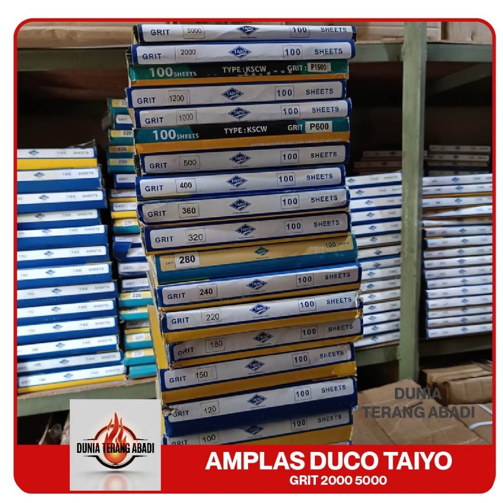 Grit 2000 5000 Amplas Duco Taiyo Grosir Harga Per 100 Lembar